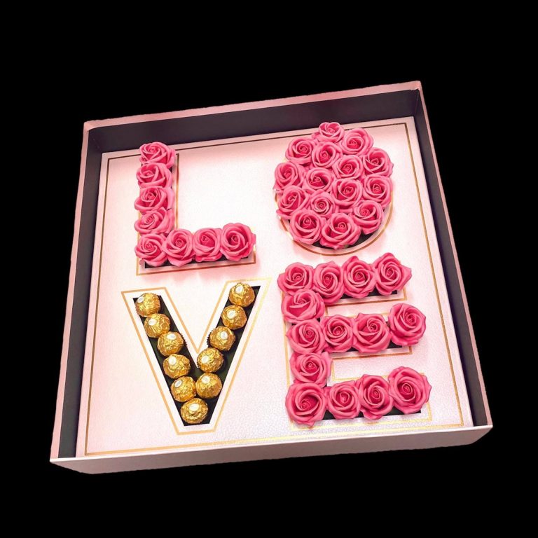 maxi love box rózsaszín